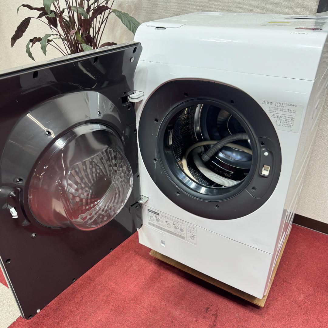 東京23区送料無料　超美品シャープドラム洗濯乾燥機型2022年製　洗浄/除菌済み