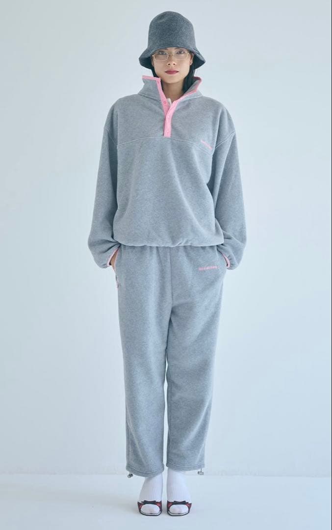 トップス SEAVALLEY RECYCLED FLEECE PULLOVER