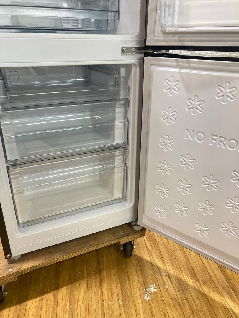 Haier ハイアール 冷蔵庫 173L 2ドア JR-NF173D グレー