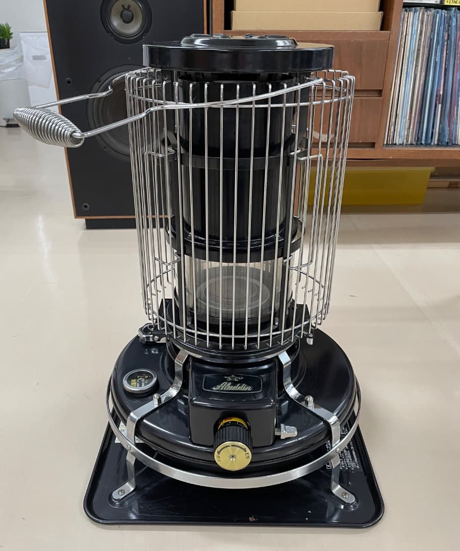 アラジンAladdinブルーフレーム石油ストーブBF3906（黒）2008年製