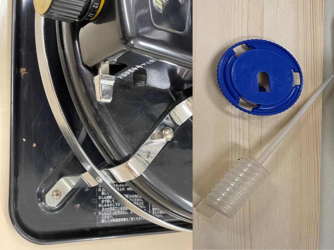 アラジンAladdinブルーフレーム石油ストーブBF3906（黒）2008年製