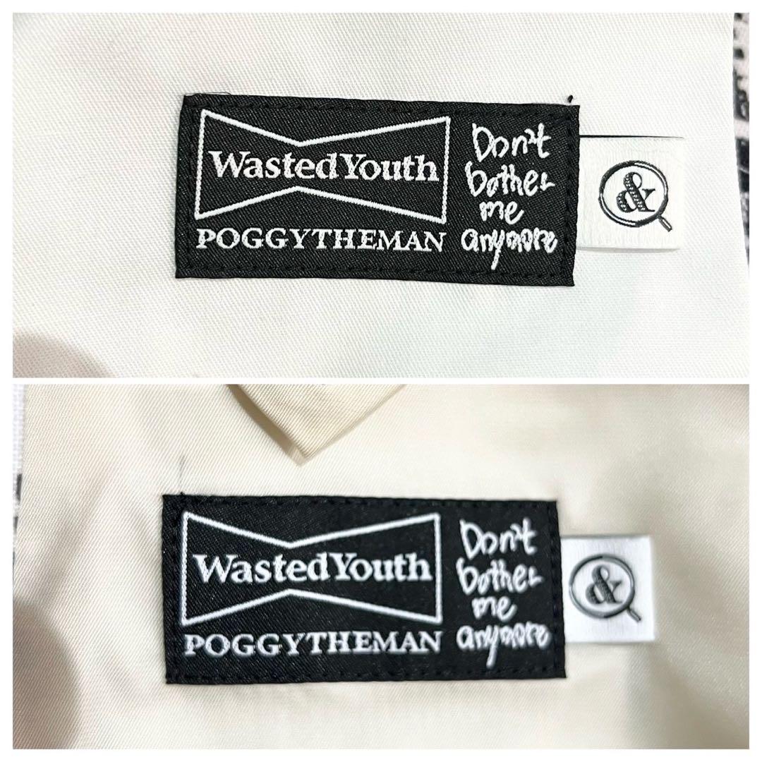 美品 wasted youth セットアップ ジャケット ズボン