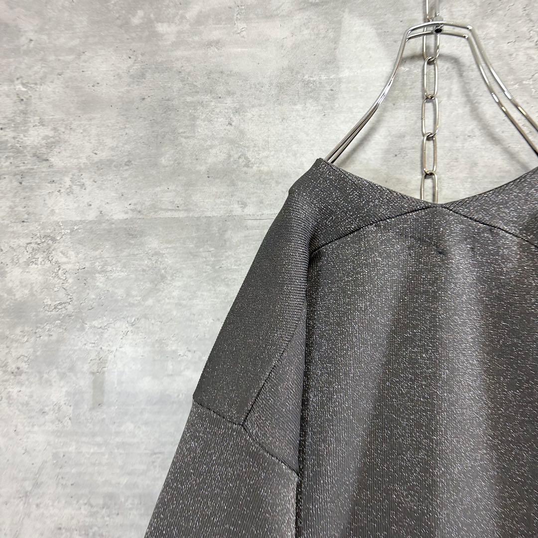 ほぼ未使用　ne Quittez pas ヌキテパ ラメ ニットカーディガン