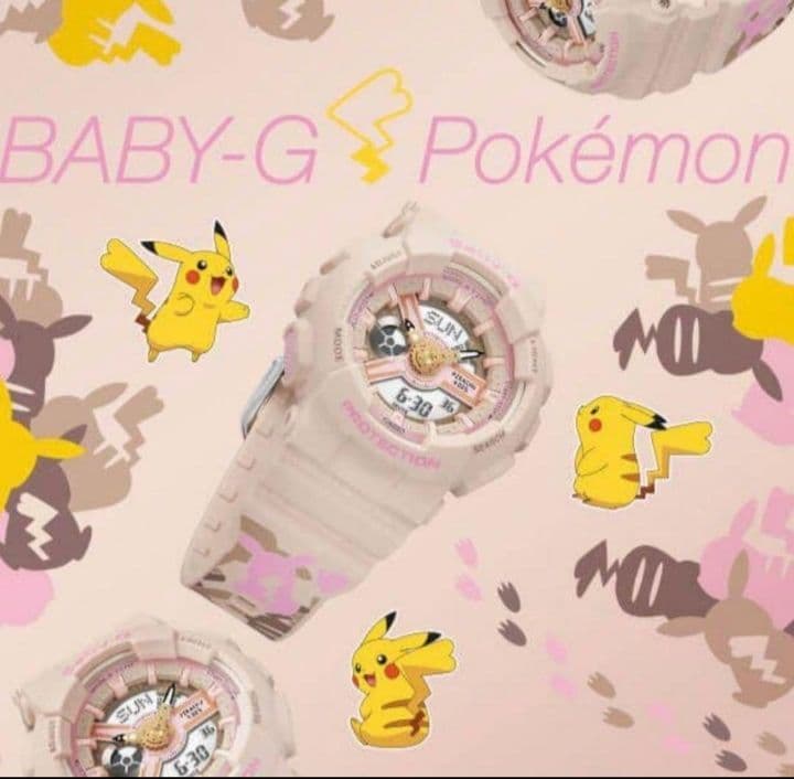 ※交換用　カシオ ピカチュウ コラボモデル BA-110PKC-4AJR