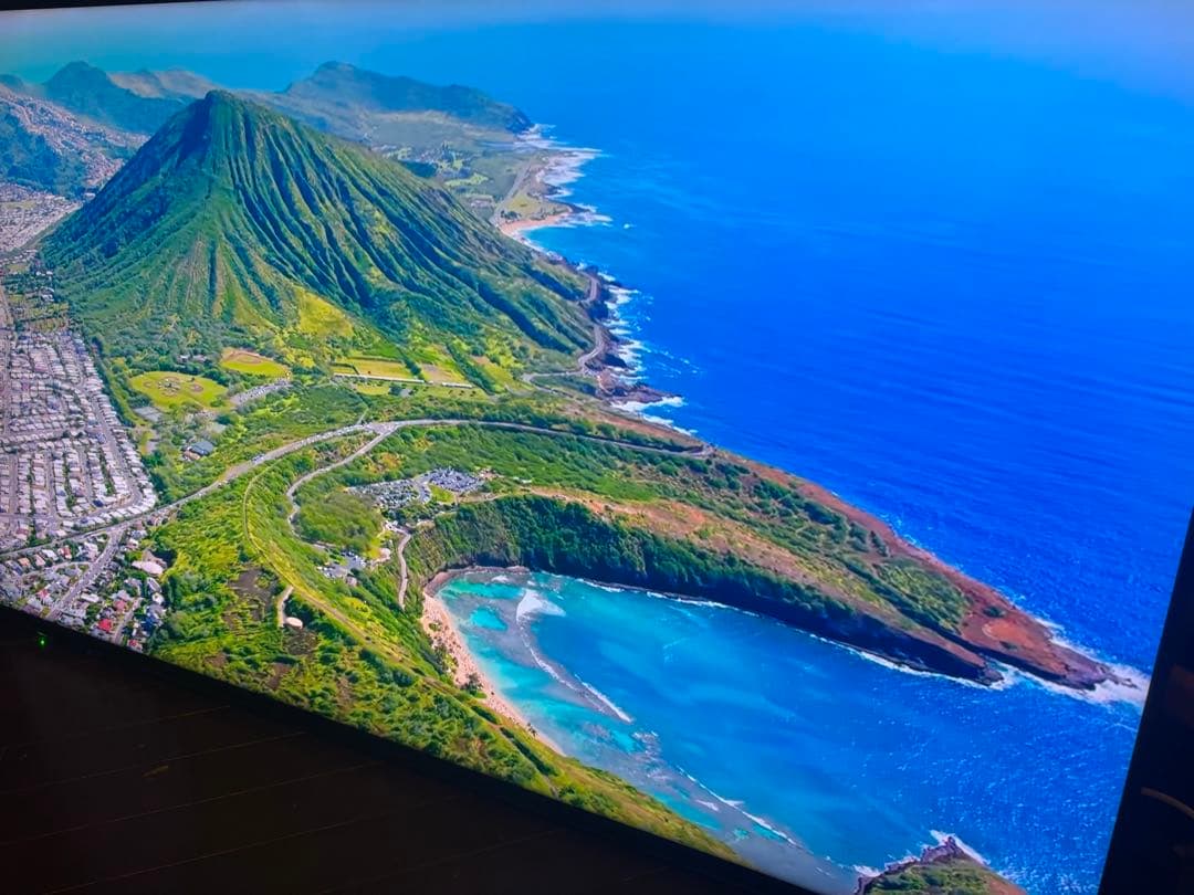 ハイセンス Hisense 55型 テレビ 55U7E 縦ブレ 訳あり