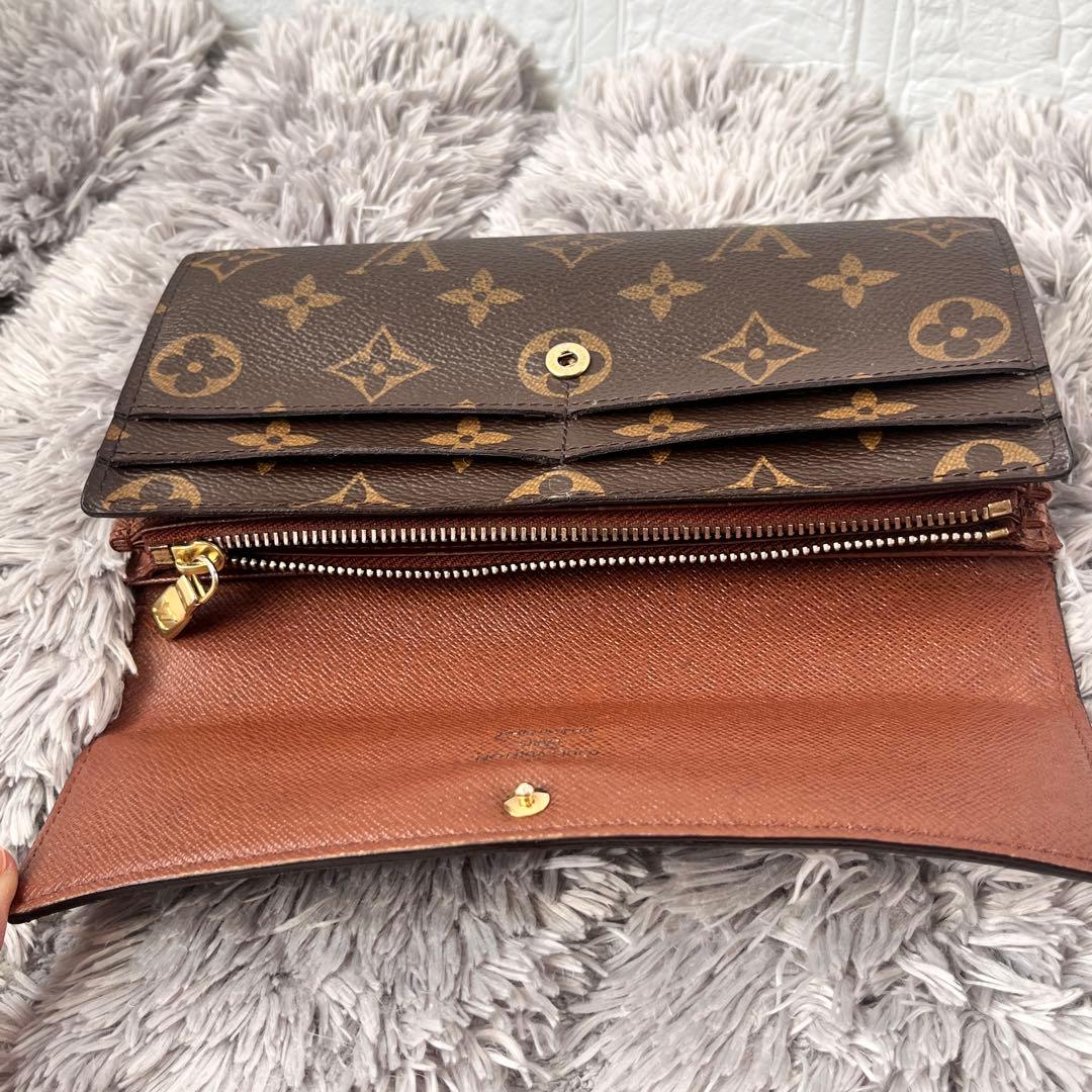 ルイヴィトン　ポルトフォイユサラ　長財布　モノグラムキャンバス