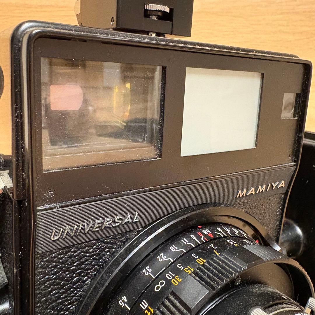 N*A様 【レア】MAMIYA マミヤユニバーサルプレス　中判フィルムカメラ　付