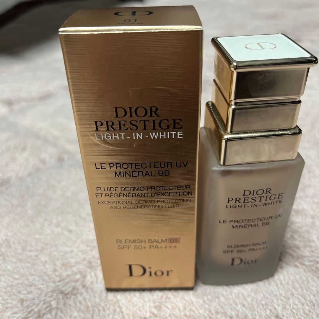 プレステージ　ホワイト　ル　プロテクター　UV ミネラル　BBクリーム 01