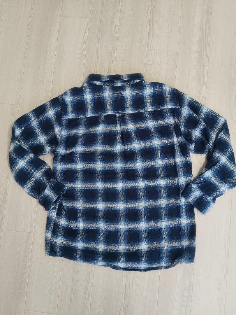 古着 FIELD&STREAM オンブレチェック 長袖 フランネル