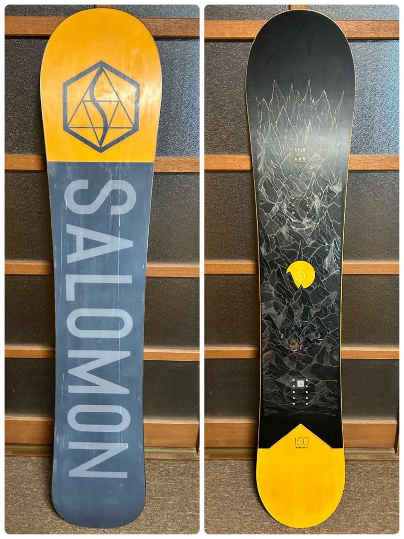 サロモンスノーボード 150サイズ ビンディング付きMサイズ