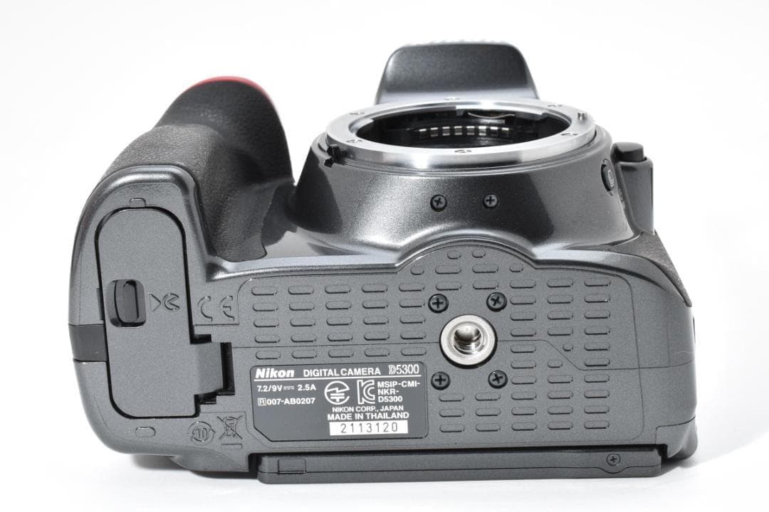 ショット数994回✨ほぼ新品✨希少グレー✨Nikon D5300 Wレンズセット