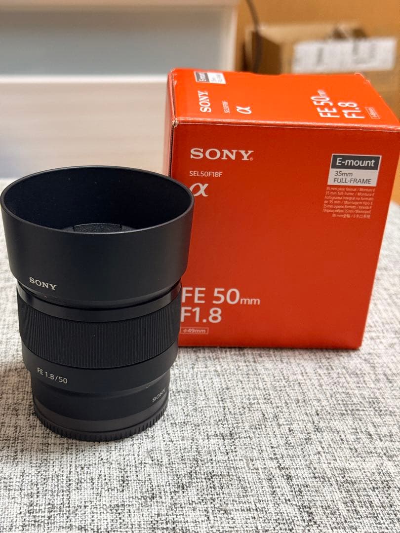 レンズ(単焦点) SONY FE 1.8/50 FULL FRAME LENS SEL50F18F