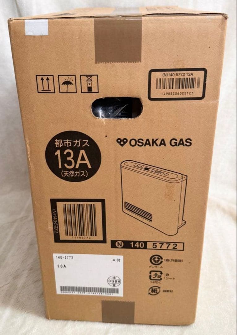 OSAKA GAS ガスファンヒーター N140 5772 GFH-2402S