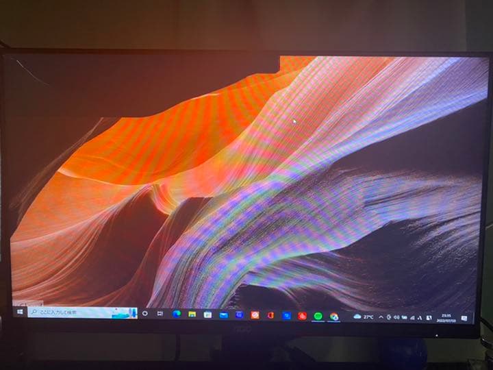 AOC27インチモニター