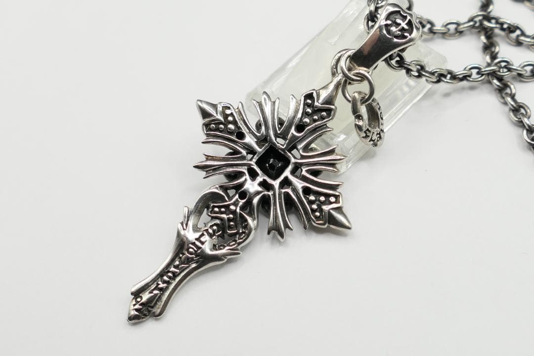 美品　the slayer　スレイヤー　アロンクロス　ネックレス　ブラック