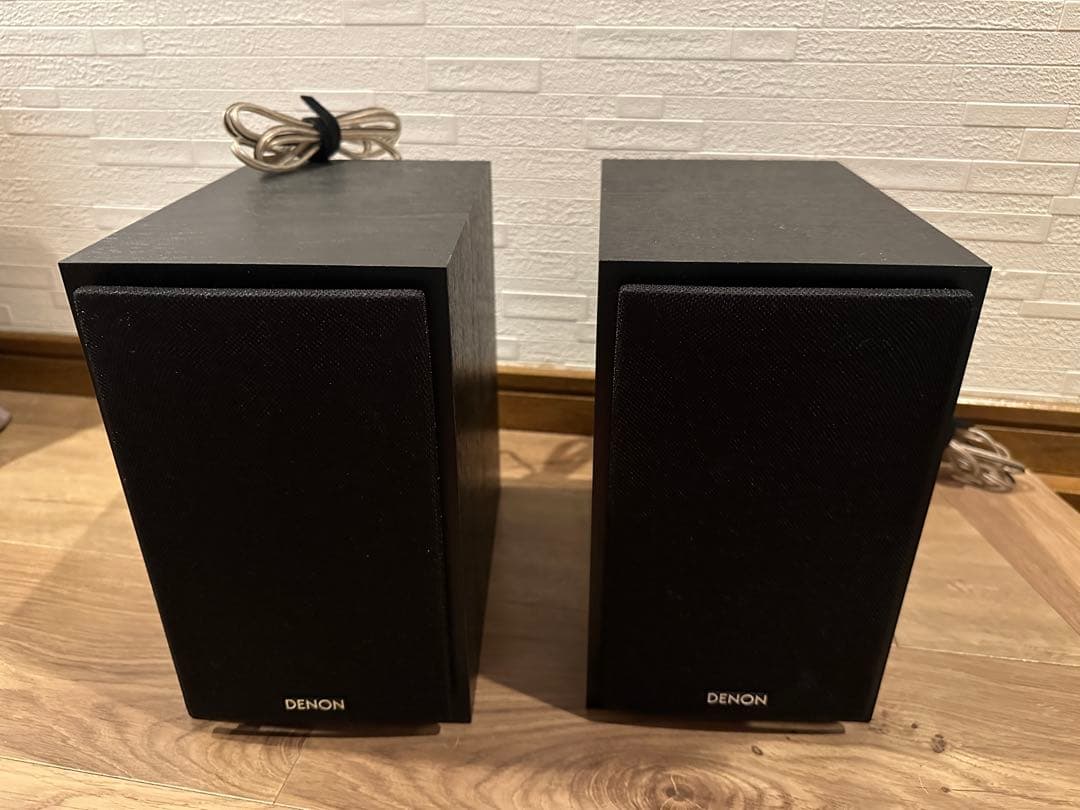DENON スピーカー 2台セット 黒