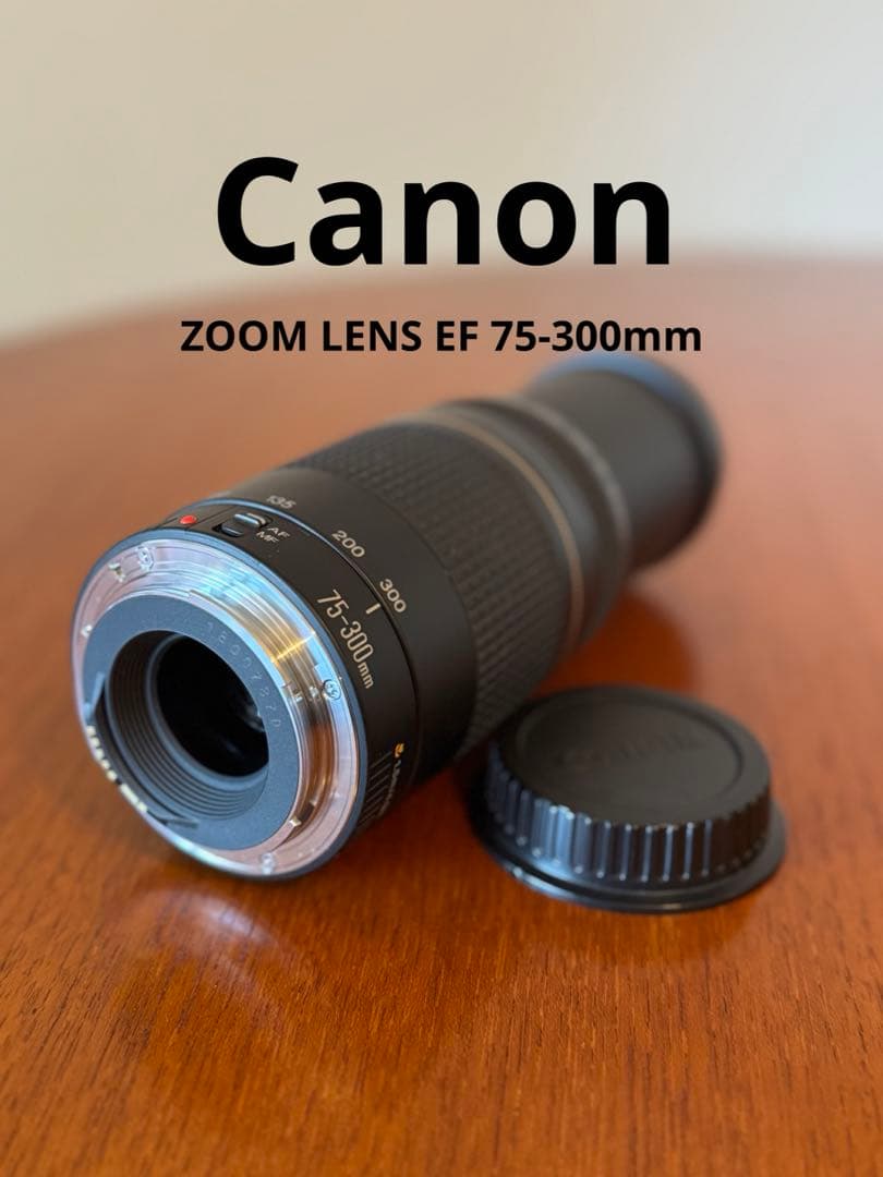 Canon EF 75-300mm f/4-5.6 II ズームレンズ