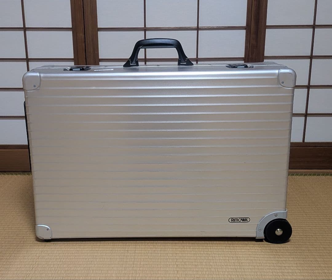 美品！RIMOWA アルミ製 キャリートランク 2輪 変形プルタブハンドルタイプ