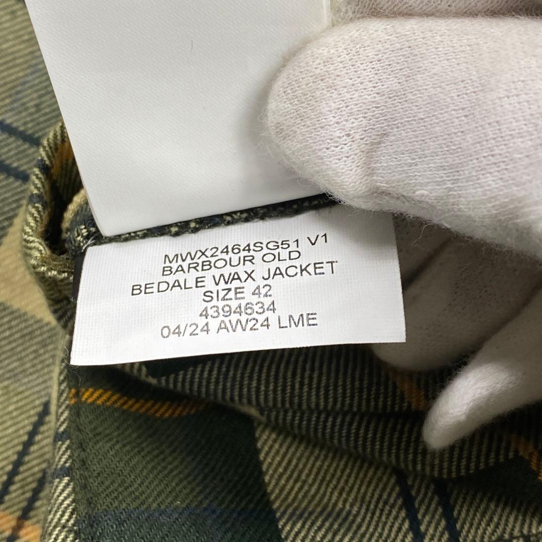 BEAMS F別注 Barbour 42 OLD BEDALE Washed