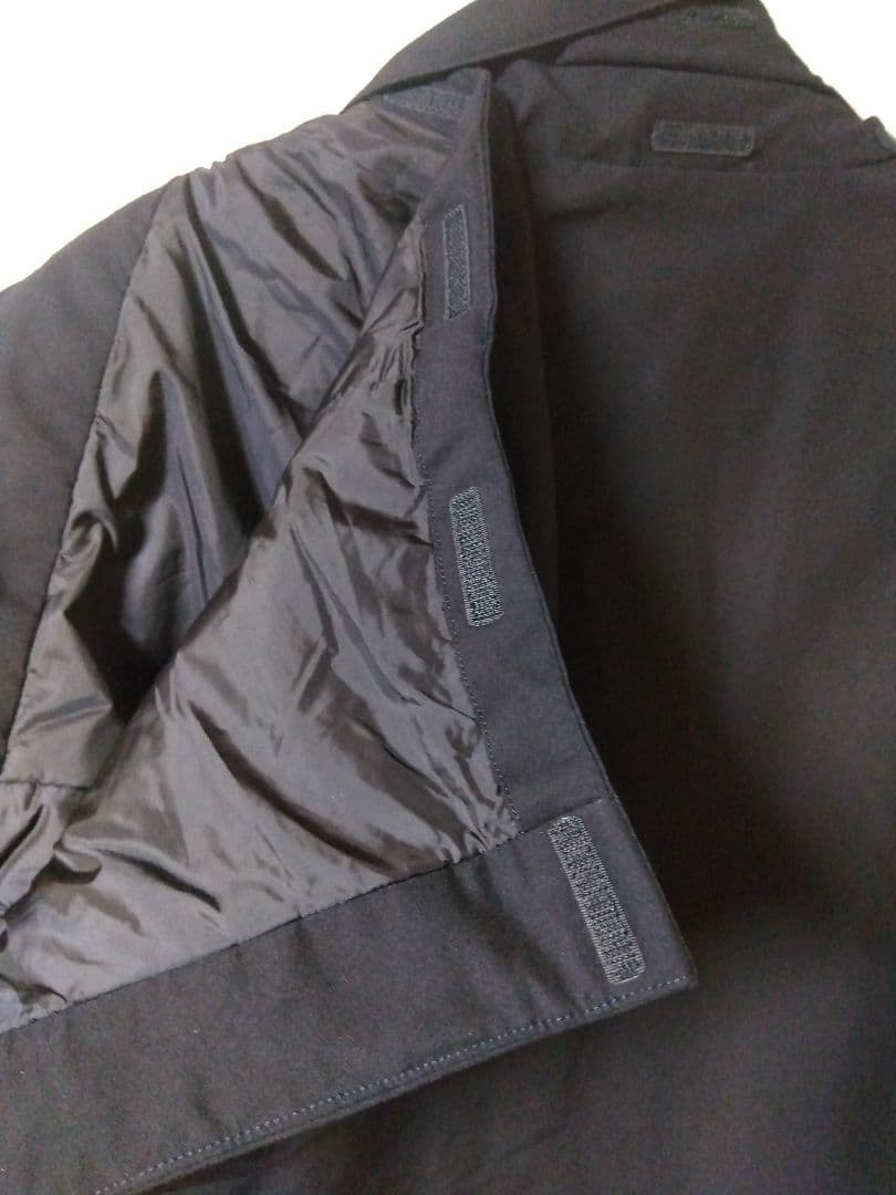 ユニクロ ハイブリッドダウンコート メンズ L ネイビー 通勤 新品