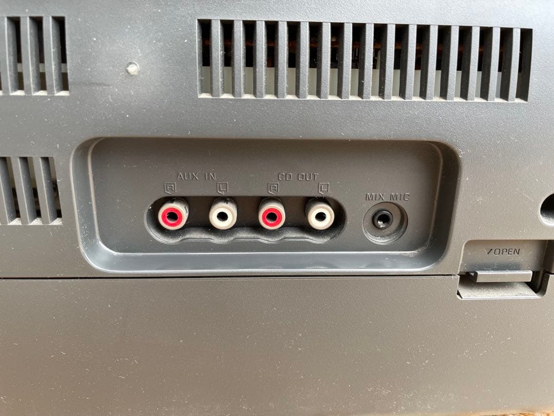 【動作OK.一部難あり】Panasonic RX-DT707 バブルラジカセ