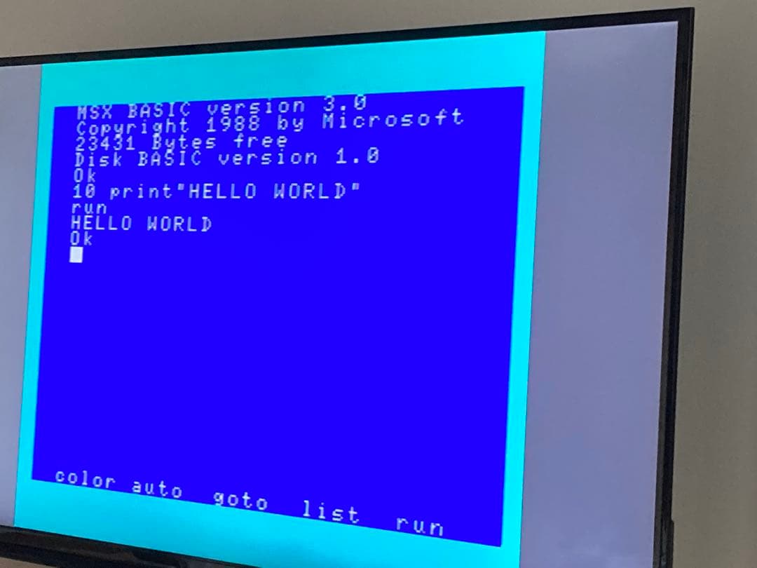 MSX2+本体　ソニーHITBIT F1XV POWER PADのおまけ付き