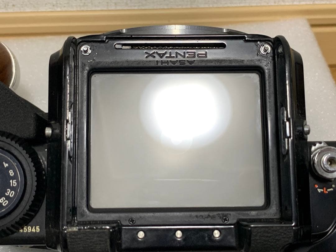 PENTAX 6x7 TAKUMAR 1:2.4/105 グリップ付き