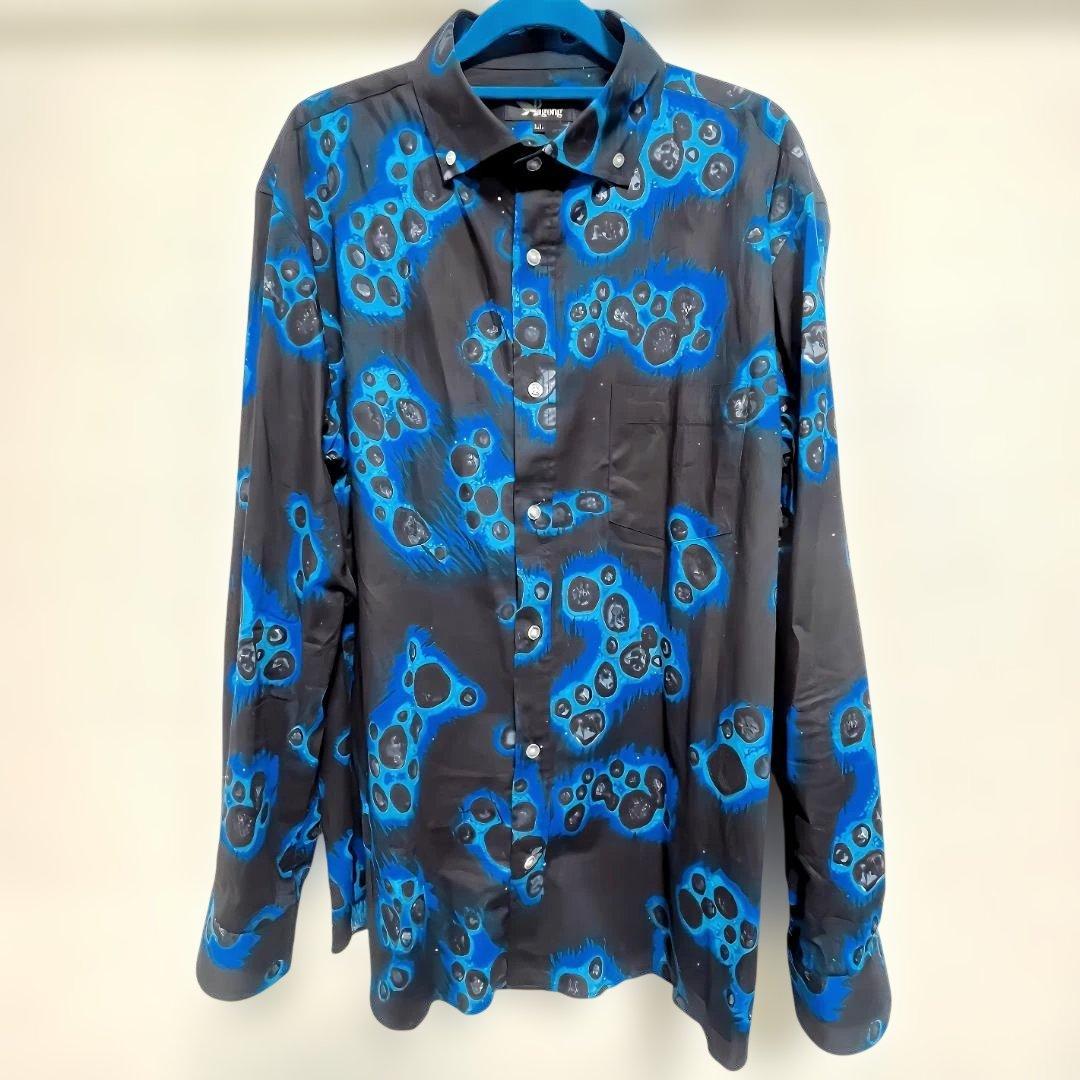 B*b様 【一度だけ着用】パゴン 静嘉堂文庫美術館 ボタンダウンシャツ＜曜変天目