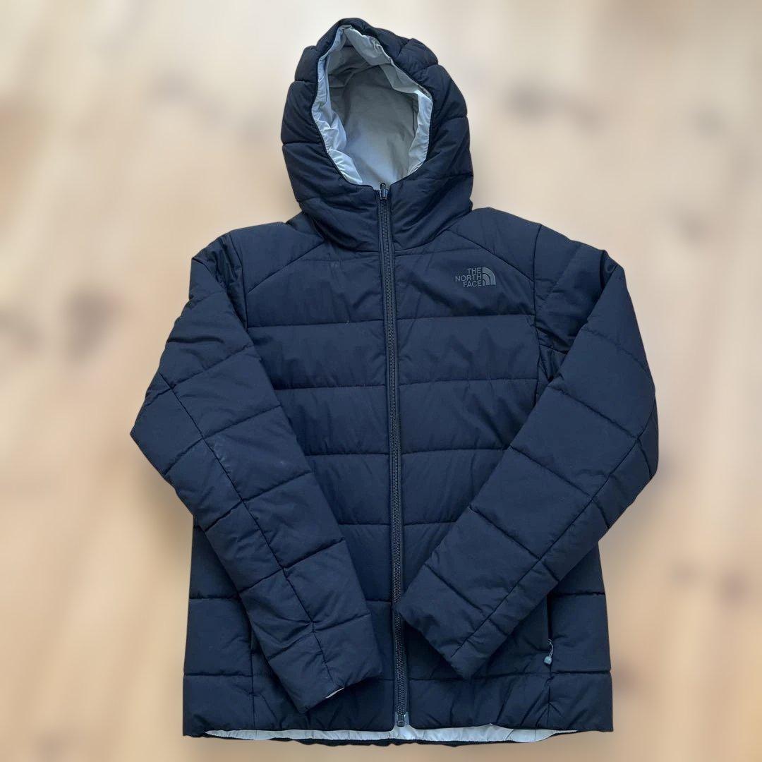 THE NORTH FACE フード付きダウンジャケット ブラック