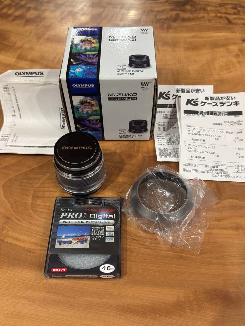 レンズ(単焦点) M.ZUIKO DIGITAL 25mm f1.8