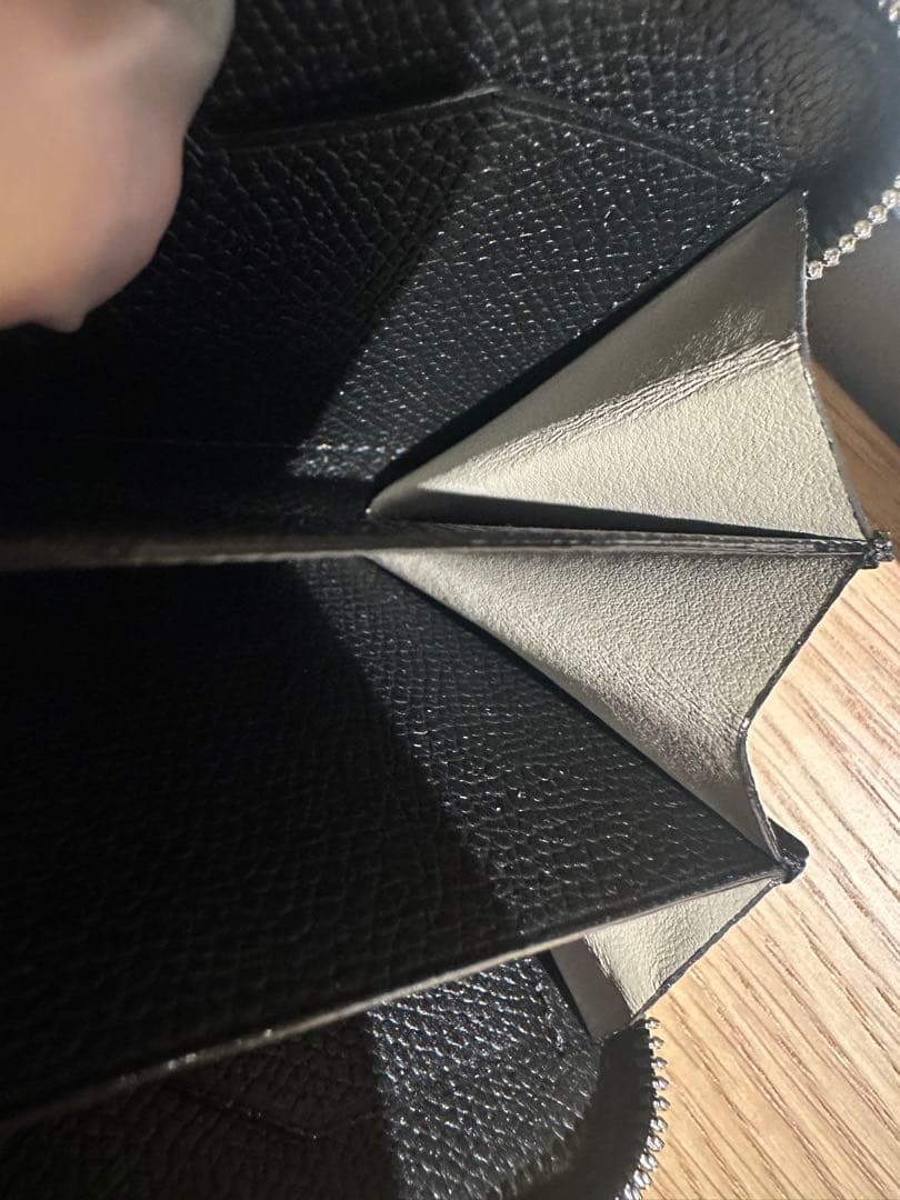 valextra ウォレット　黒　財布　ケース