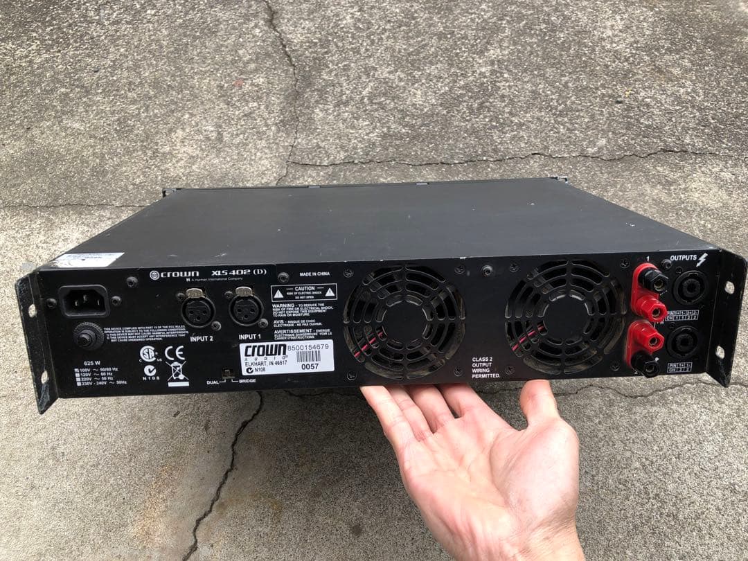 AMCRON XLS402 パワーアンプ