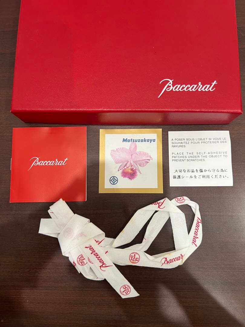 Baccarat クリスタルガラス 馬の彫刻 専用ボックス付き