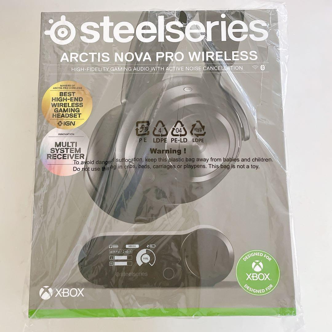【新品】 SteelSeries ゲーミングヘッドセット ヘッドホン ワイヤレ