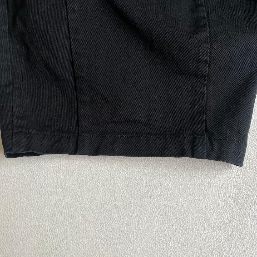 ロンハーマン　ワイドチノパンツ　RHC　ブラック　ボリューム　デニム　スラックス