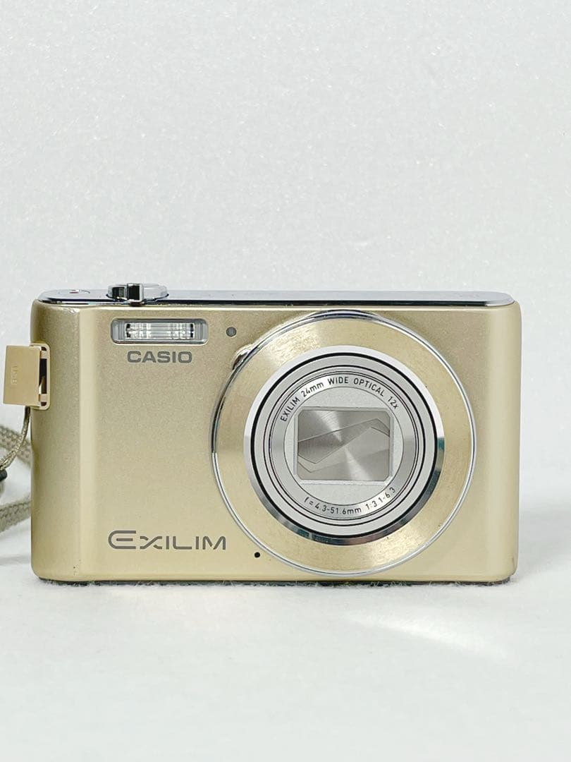 【美品】CASIO EXILIM EX-ZS190 ゴールド 箱付き　完全作動品