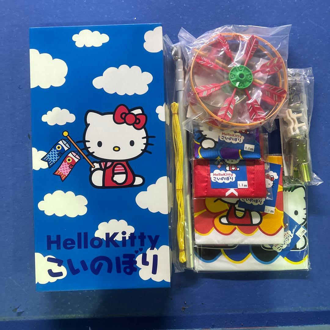 RAKUDOハローキティこいのぼりベランダ用フルセット 1.2m入り