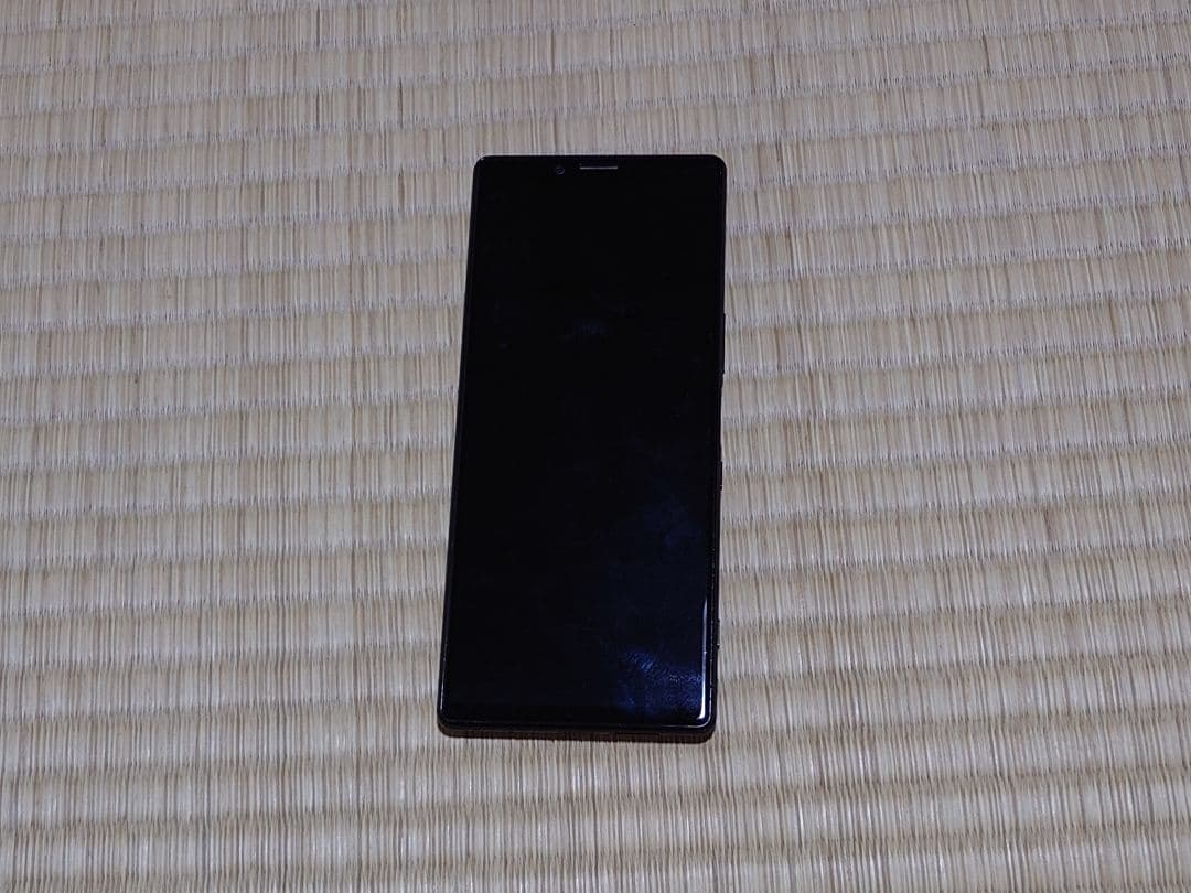 【付属品未使用】 SONY Xperia 1 J9110 128GB ブラック