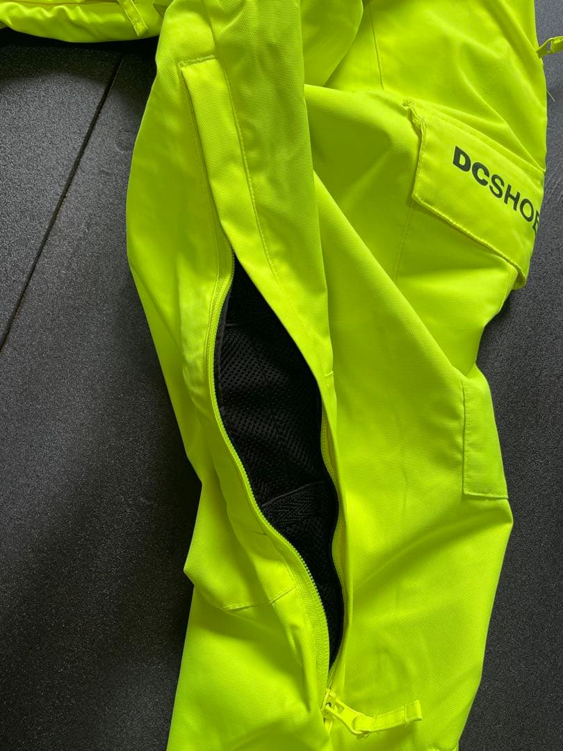 DC スノーボード 上下セット ホワイト/イエロー