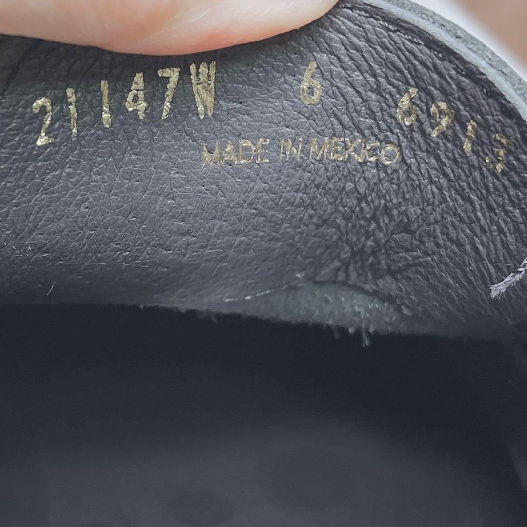 カミナンド US6 ローファー　厚底 ブラック