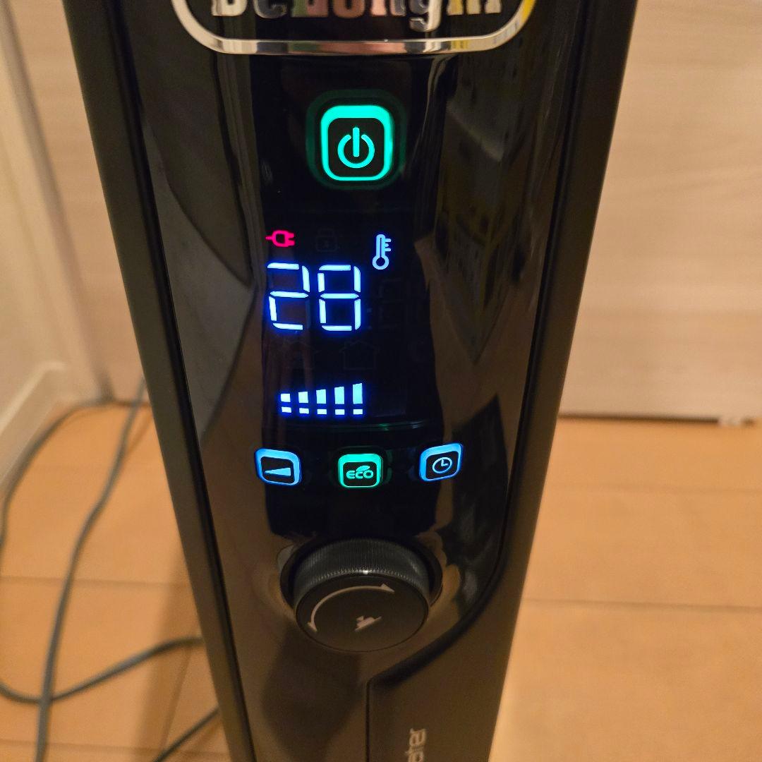 デロンギマルチダイナミックヒ－ター最上位モデルMDHU 15BK美品