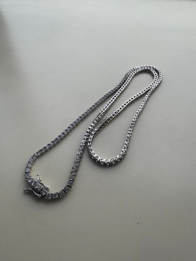 シルバー925のテニスチェーン