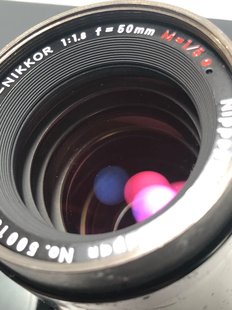 希少　NIKON ultra micro nikkor 50mm f1.8 e