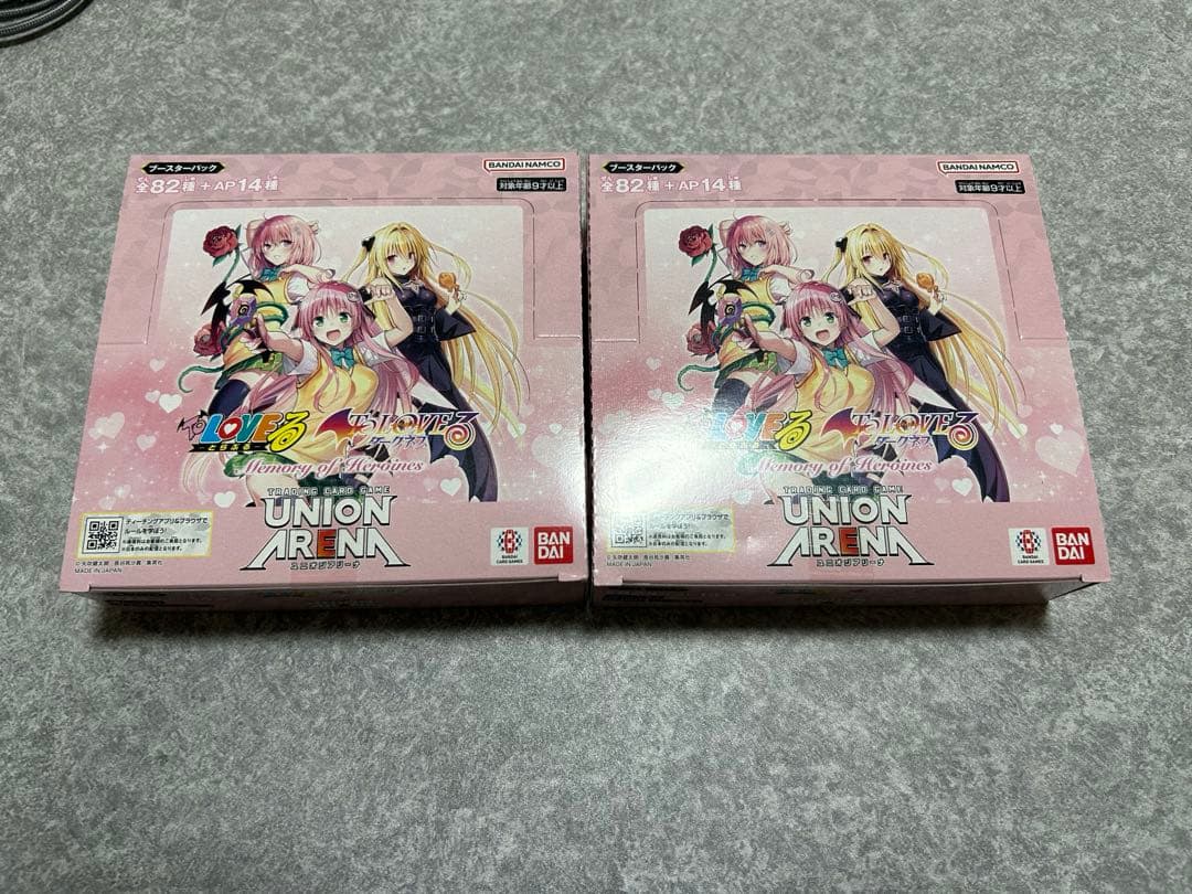 ユニオンアリーナ　TOLOVEる　　2box