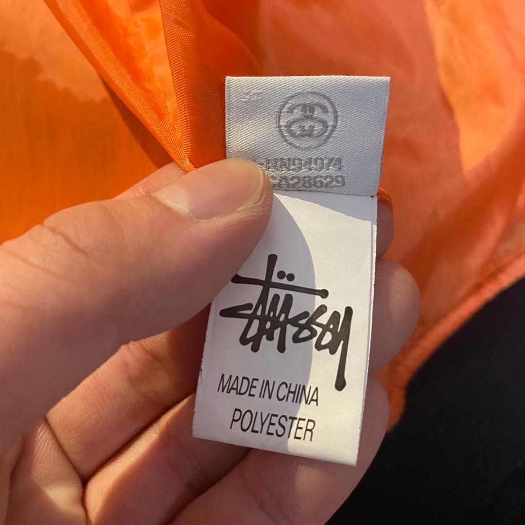 超激レア STUSSY ステューシー スタジャン スカジャン ブラック 刺繍