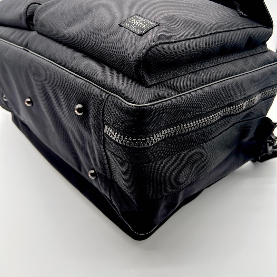 【美品】PORTER ポーター ボストンバッグ 旅行バッグ 大容量 ブラック