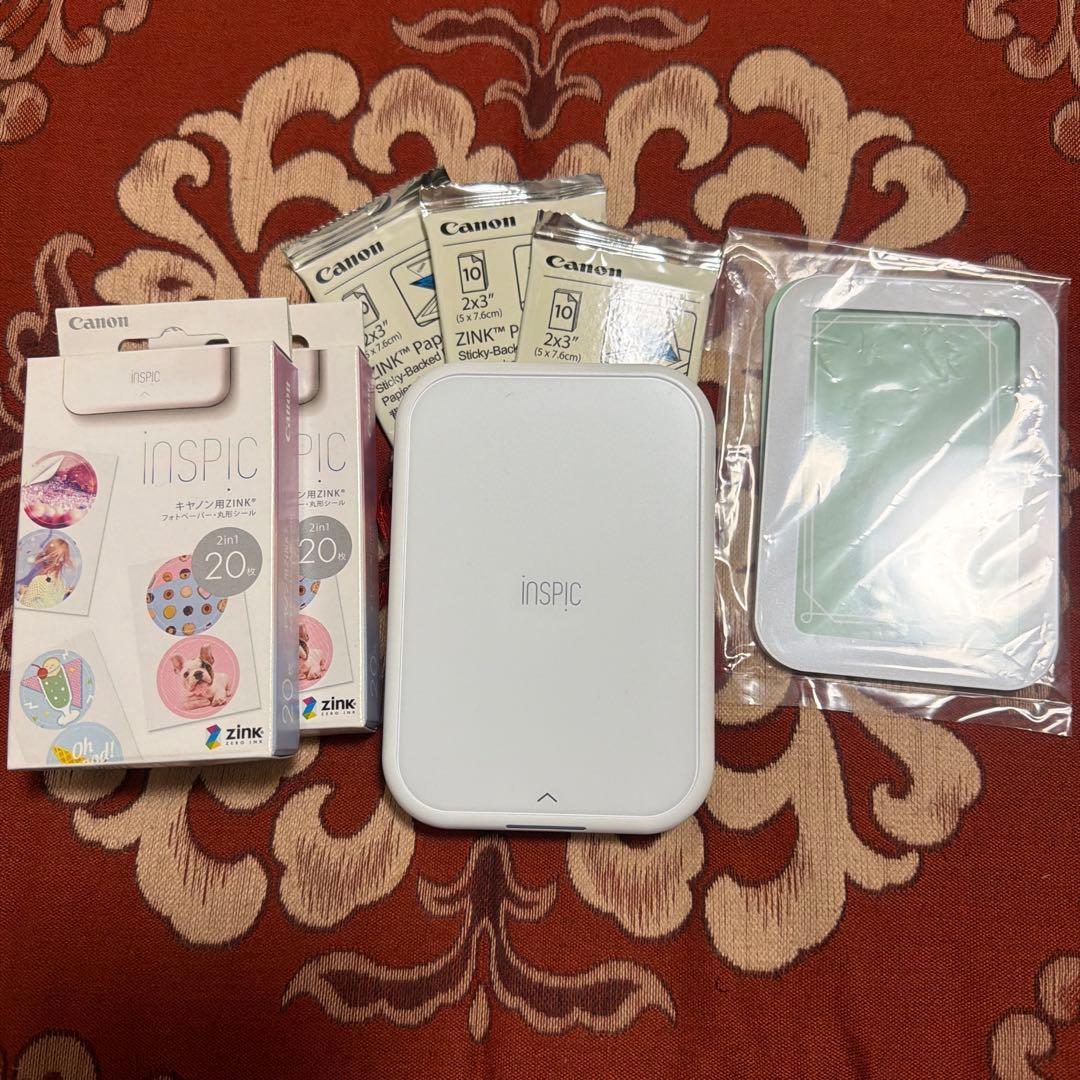 Canon inSPIC ポータブルプリンター PV-233-WH