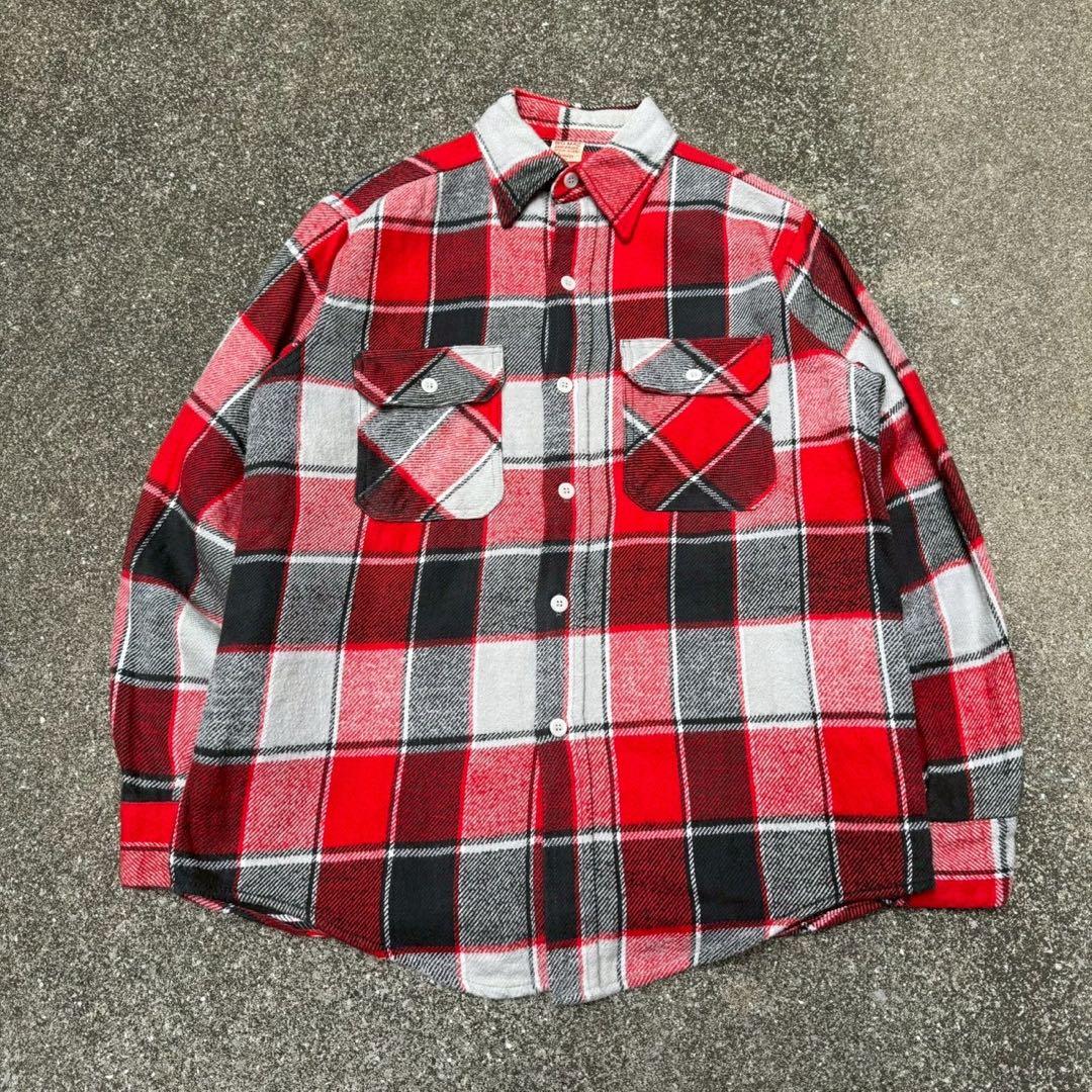 60s Big Mac Penney's ヘビーネルシャツ USA製 ネルシャツ