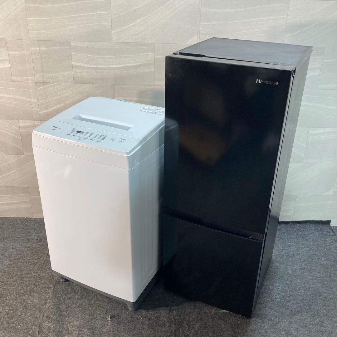 生活家電2点セット 冷蔵庫 洗濯機 2021年製 格安 お買い得 d4737