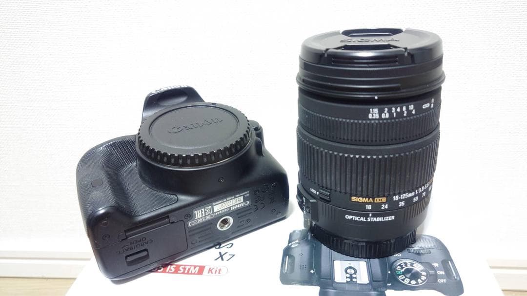【セール】Canon EOS Kiss X7 + SIMGA 18-125㎜